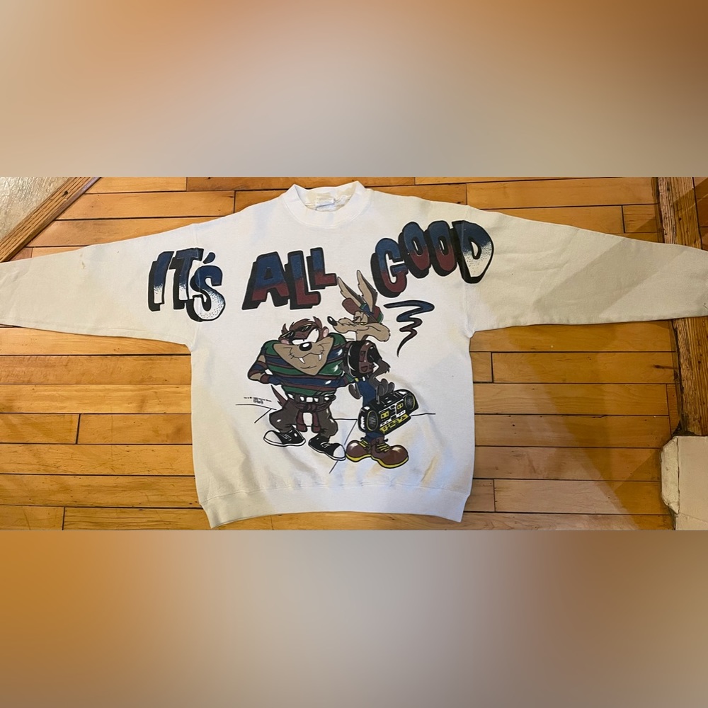 Vintage Looney Tunes Tasman Sweatshirt - Picture 2 of 9